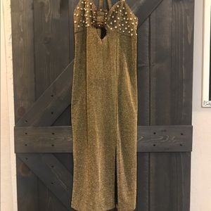 Vintage Gold Dress